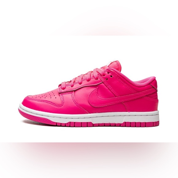 Women’s Nike Dunk Low Hyper Hot Pink - Picture 2 of 4